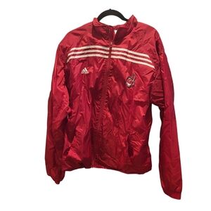 Vintage Adidas Cleveland Indians MLB Windbreaker Size XL